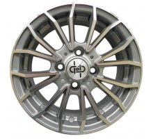 Диск 4GO D&P DP122 JJ j6.0 R15 4х98 ET 35 CT 58.6 BMF