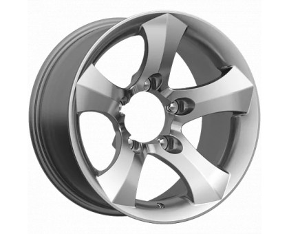 Диск КиК Айсберг j8 R16 5x139.7 ET -10 CT 110.1 Антрацит