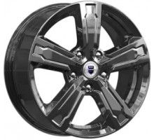 Диск КиК Оклахома (КС998) j6.5 R16 5х108 ET 50 CT 63.35 Алмаз черный