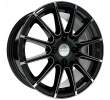 Диск СКАД ЛеМан (LeMans) j7 R16 4х108 ET 32 CT 65.1 черный бархат